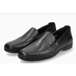 Men's MEPHISTO Edlef Black leather loafer comfort Travel Breathable MSRP $299